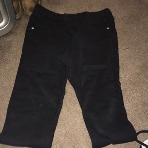 (SOLD) black high waisted jeggings